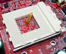 K7T CPU socket with thermal sensor