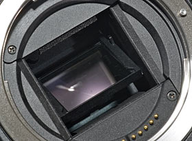 EOS-20D mirror