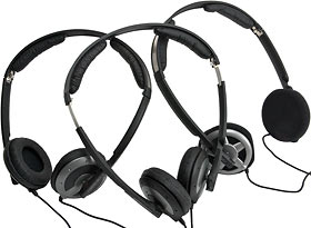 Little Sennheiser headphones