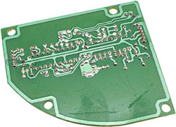 Receiver circuit board reverse