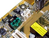 Audio and AGP Pro connectors