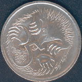 Coin on dark background