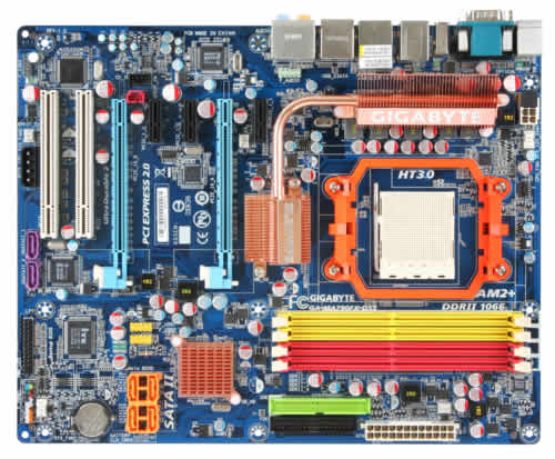 Garish motherboard