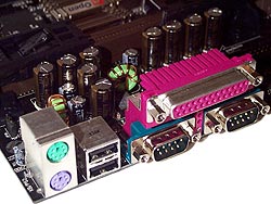 Ports and capacitors