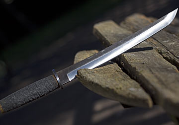 Large knife chopping table