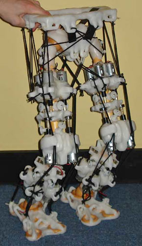 Creepy robot legs