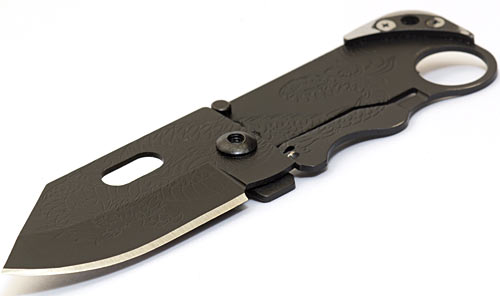 Card knife open