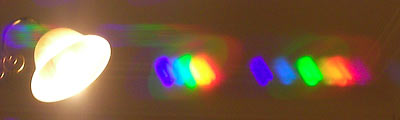 Compact fluorescent diffraction