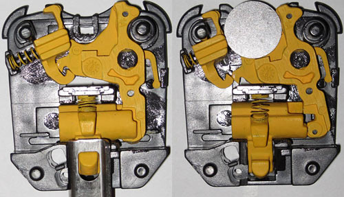 Shopping-cart lock