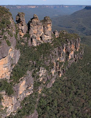 The Three Sisters, roughly 1:1 scale