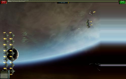 Gratuitous Space Battles screen glitch