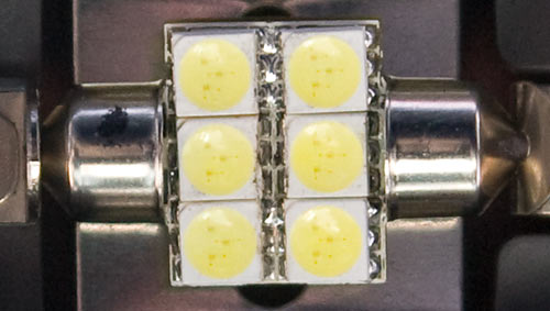 LED bulb detail