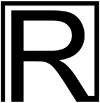 R logo