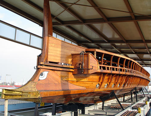 The trireme Olympias