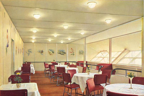 Hindenburg dining room