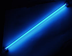 Glowing tube