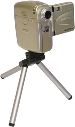 CoolDV 350 on tripod