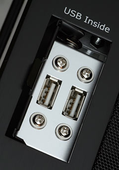 Front USB ports