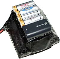 Battery ziggurat