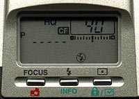 Olympus top display