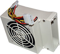 Rear fan assembly