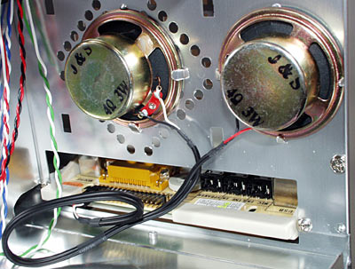 Computer case sales speaker