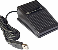 USB foot pedal