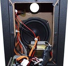 XPS 510 subwoofer interior