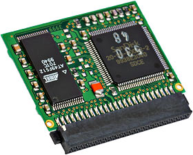 CompactFlash card circuit board