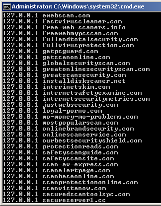 Hosts-file domain blocking
