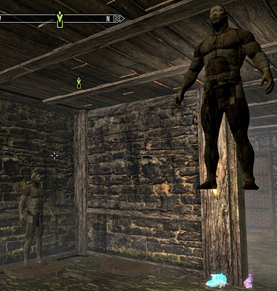 Meandering mannequins in Skyrim