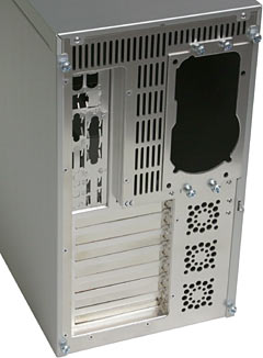 PC-50 rear panel