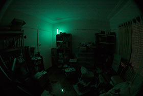 Room lit by Krill Torch