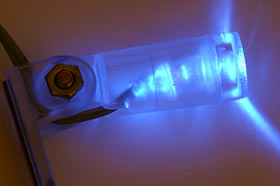 Lamp in action
