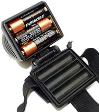 Avalanche battery compartment