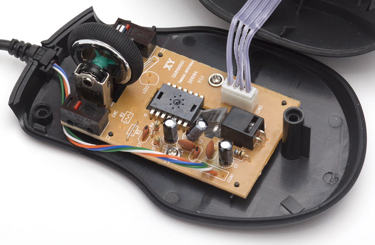 Optical mouse tested to comply with fcc standards driver