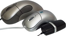 Intellimouse Explorer, MOP-35 and Super Mini Mouse
