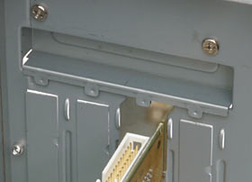 Card mount detail
