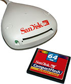 SanDisk CompactFlash reader