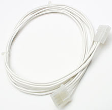 Four-pin power extension lead