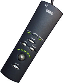 Altec Lansing remote in action