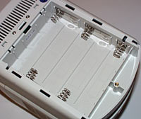 Monitor battery bay