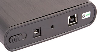 USB 3 enclosure back panel
