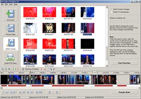 Selecting sections to delete
