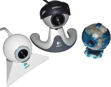 comparison: Pro 3000, Logitech QuickCam Express, Lifeview Robocam