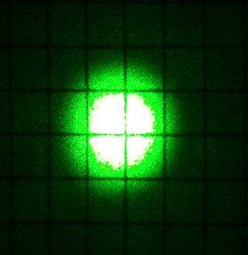 Dot measurement - higher exposure